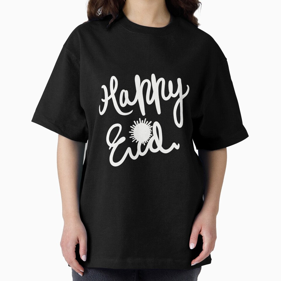 Happy Eid Festival Sunshine Greetings Hand Lettering by chuckletuckle