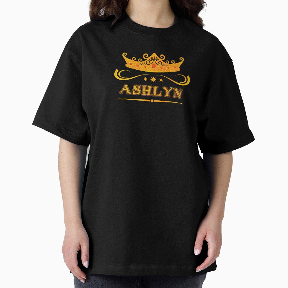 Ashlyn Personalized Name With Crown - Cool & Custom Gift for Girls, Teens by Oussinc