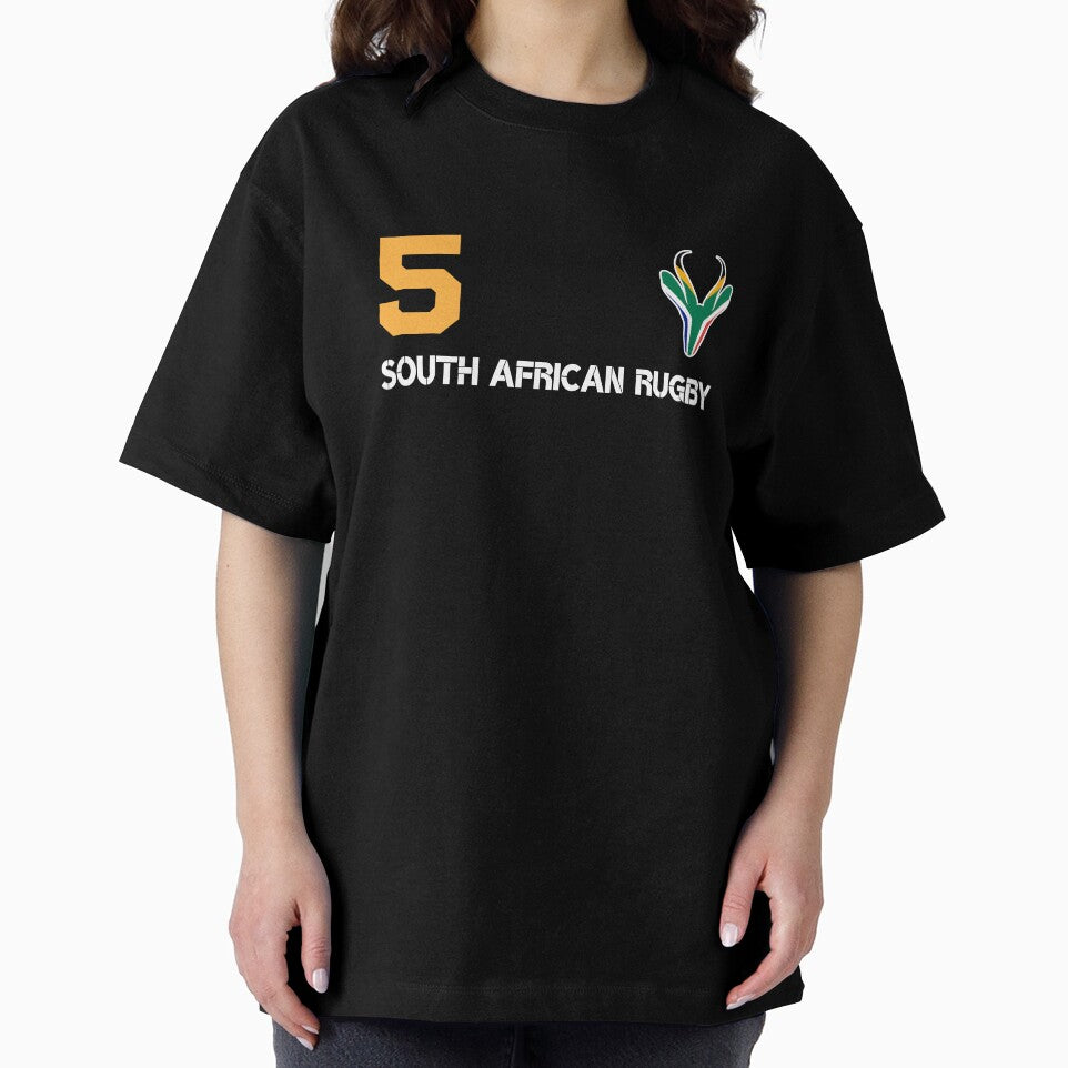Rugby Number Five South African Fan by d247