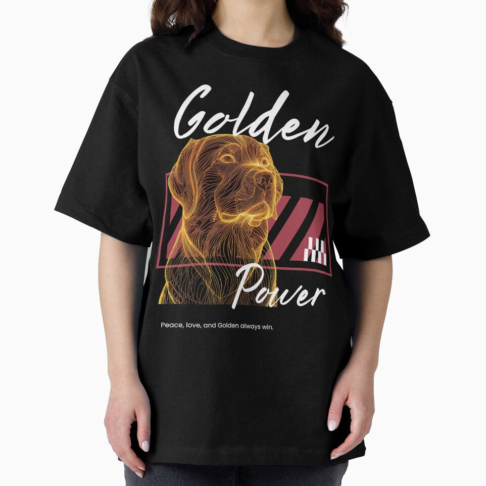 Golden Retriever Power by PatronesKawai