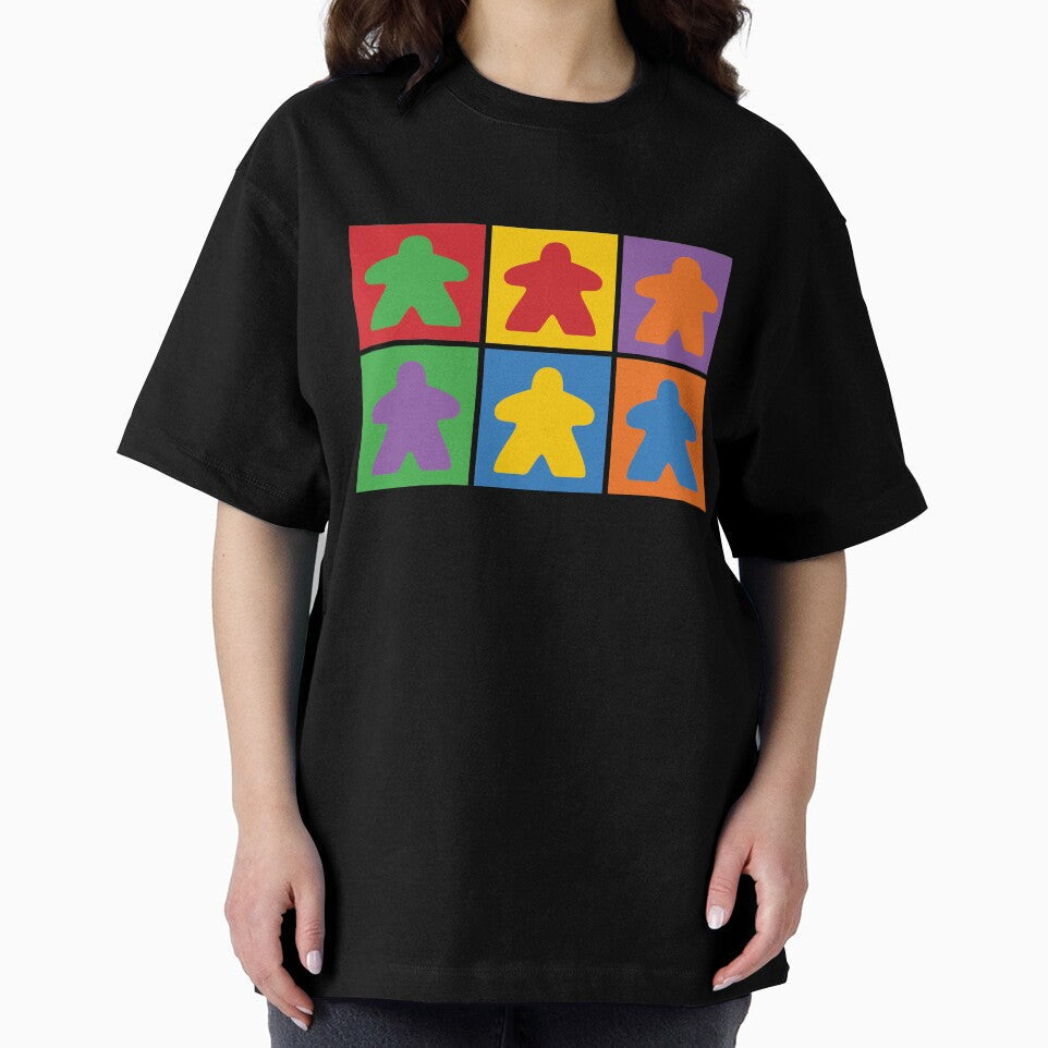 Board Games - Six Meeples by RhoaDesigns