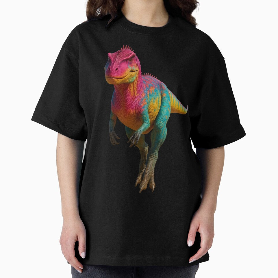 Colorful Carcharodontosaurus Dinosaur by Tridentulus