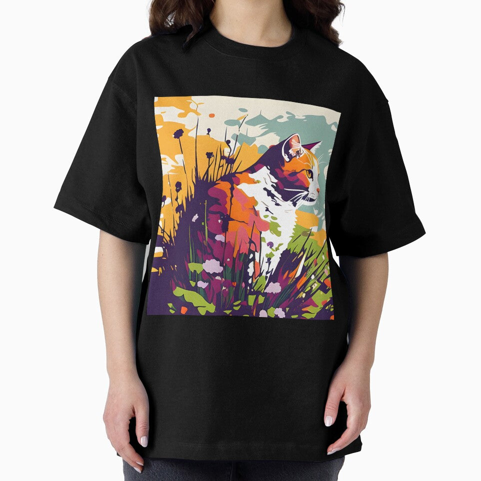 The Meadow Colorful Cat by tranb0644