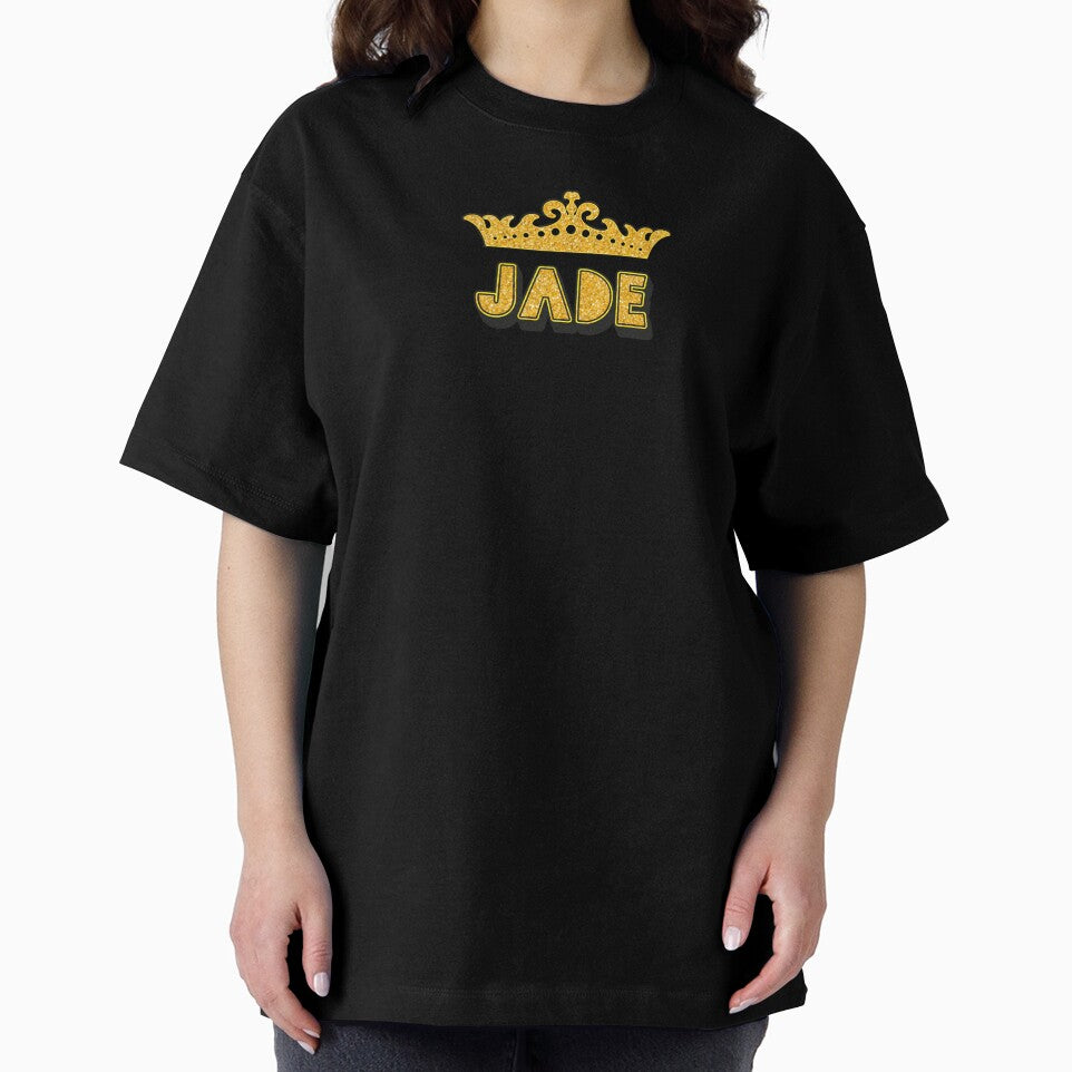 Jade Personalized Funny Custom Name Crown Design by Watsonarts