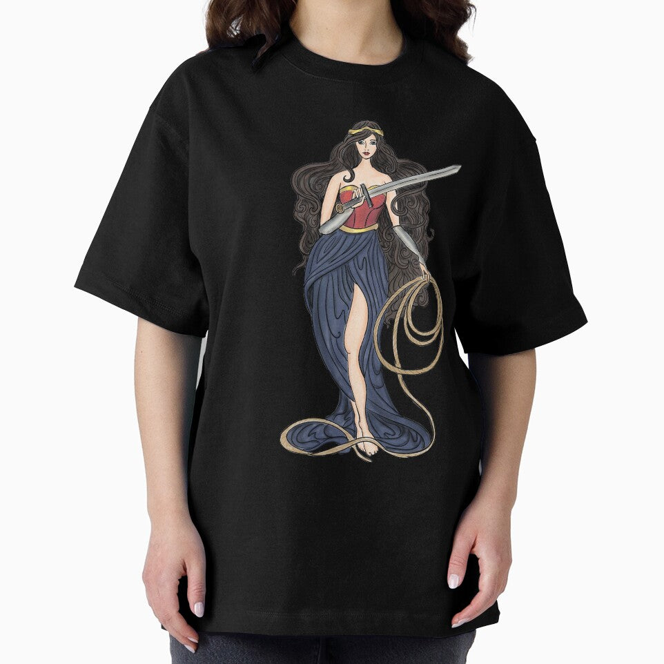 Art Deco Amazon Princess by hanhopehaw