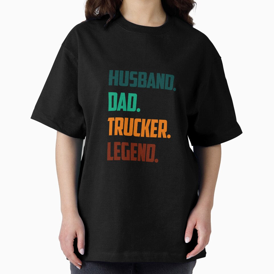 Husband Dad Trucker Legend by HelicalCreative