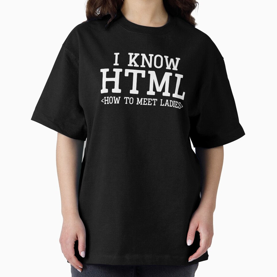 I Know HTML Programmer Gift by Barnissim