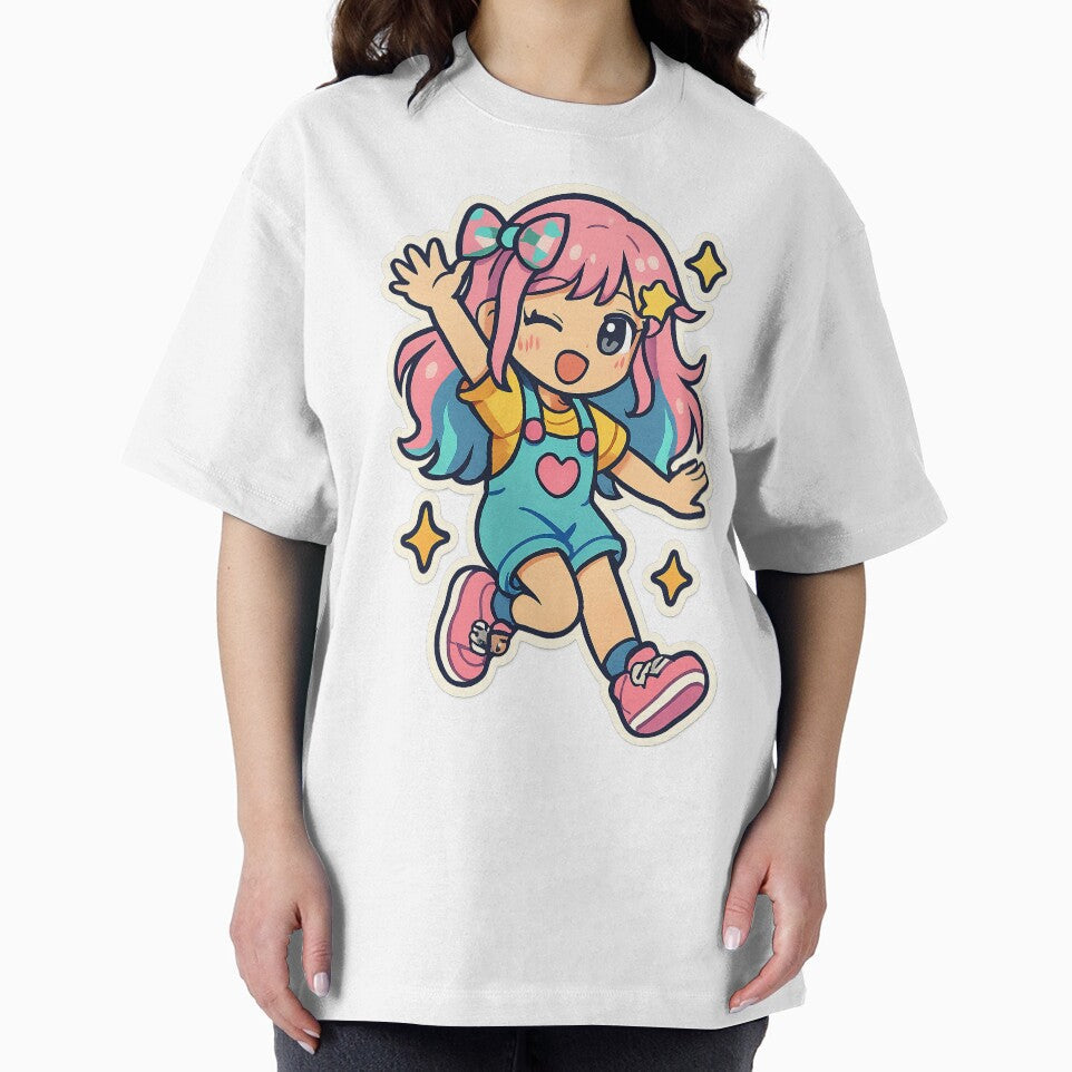 Kawaii Anime Girl, Y2K Aesthetic by graphic-genie