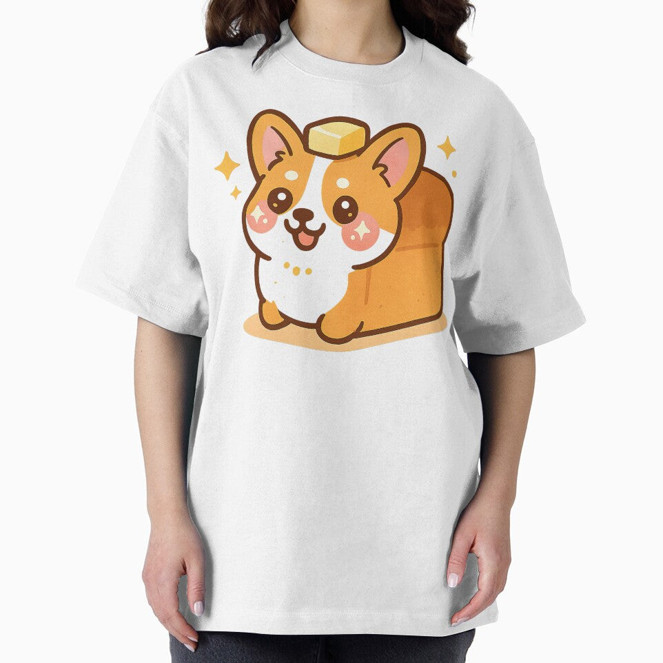 Cute Kawaii Corgi, Bread Loaf Corgi, Kawaii Corgi by graphic-genie