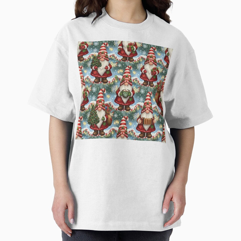 Christmas Gnomes with Gifts & Cocoa by Fabricbella