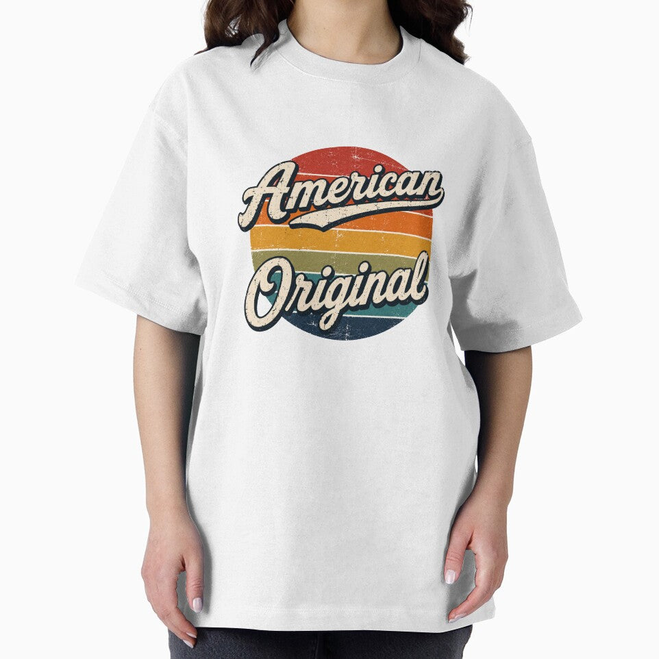 American Original Retro Americana Vintage Sunset T-Shirt by Danny's Tees