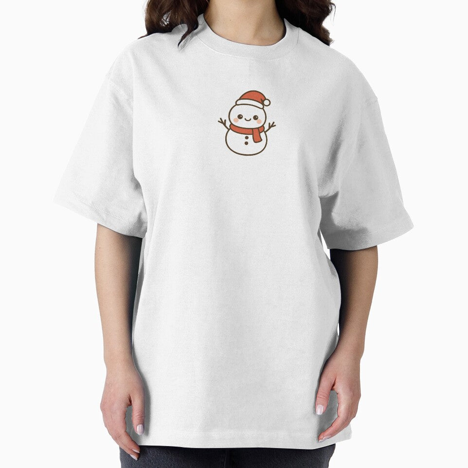 Christmas Kawaii Snowman ⭐ Cute Cartoon Holiday Gift by ChillTofu