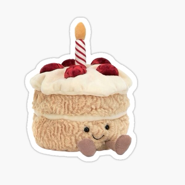 Jellycat Birthday Cake by karaseia