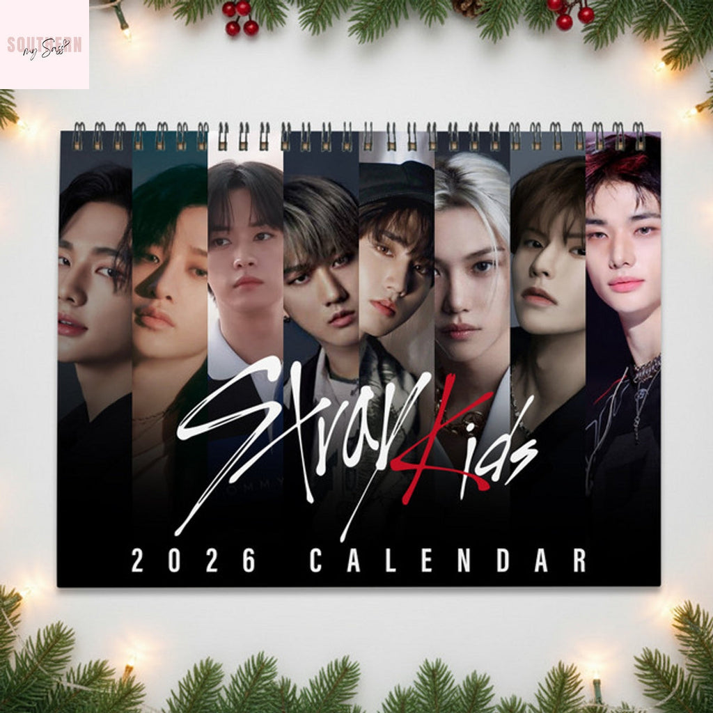 Stray Kids 2026 Wall Calendar