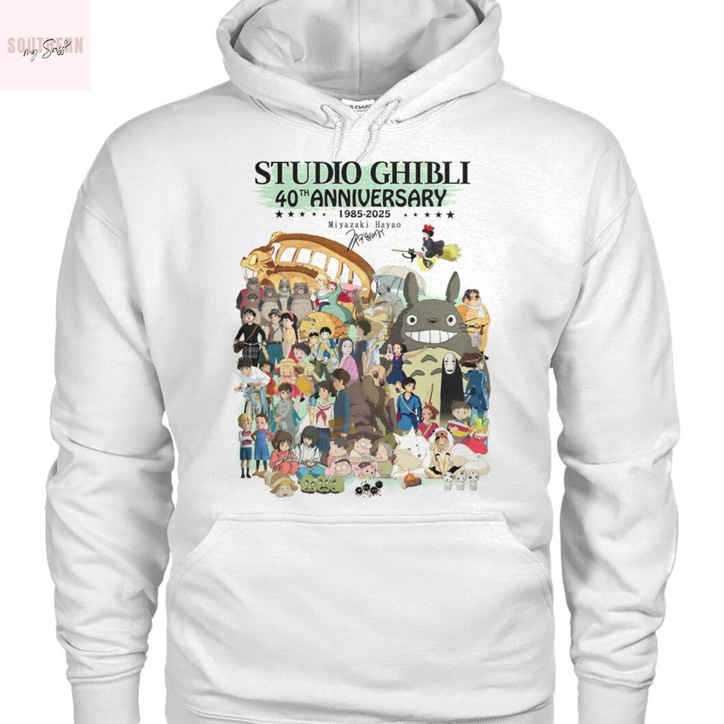 Studio Ghibli 40th Anniversary 1985-2025 Signature Unisex T-Shirt