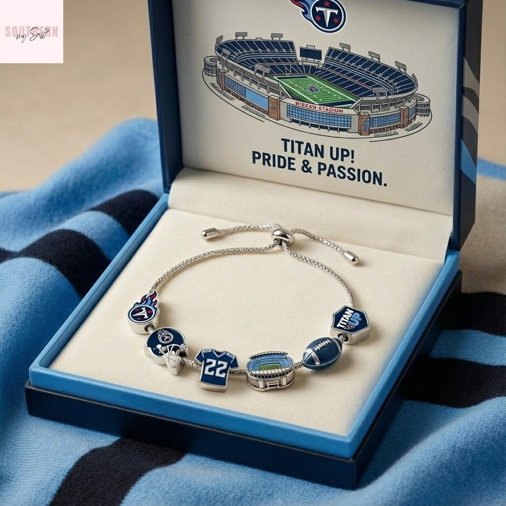 Tennessee Titans Charm Bracelet