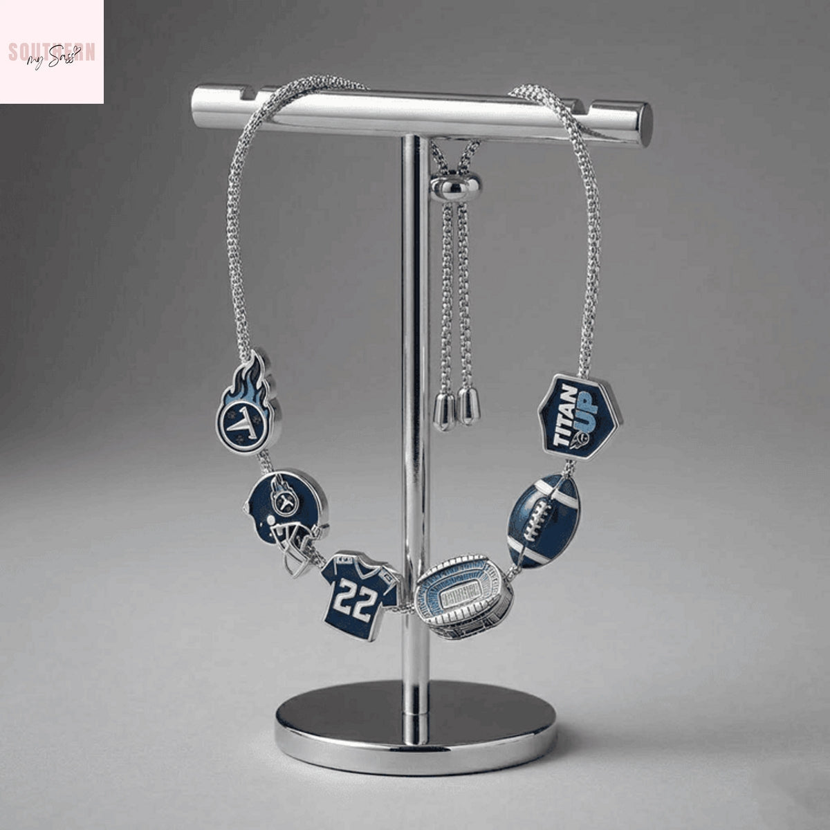 Tennessee Titans Charm Bracelet
