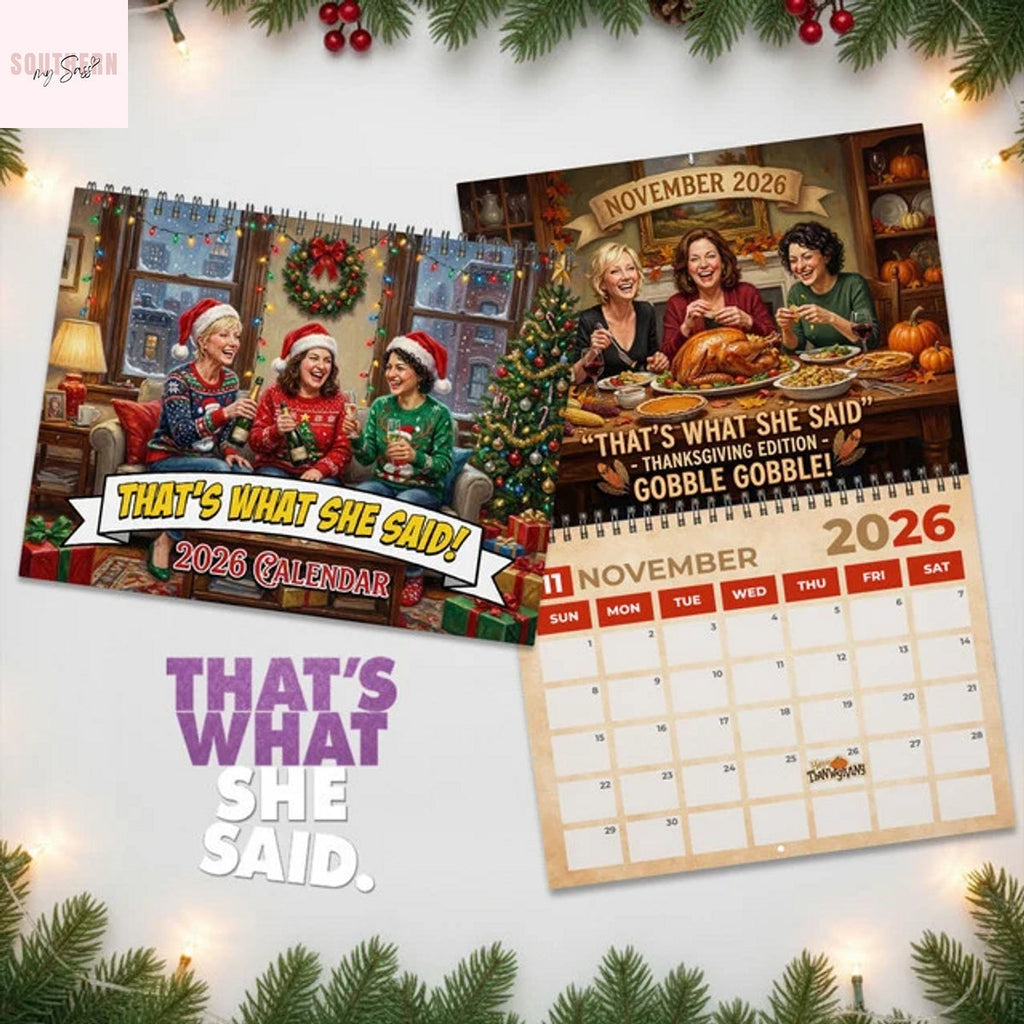 That What She Said 2026 Wall Calendar