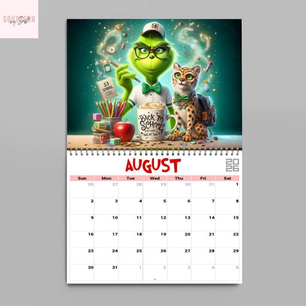 The Grinch 2026 Wall Calendar
