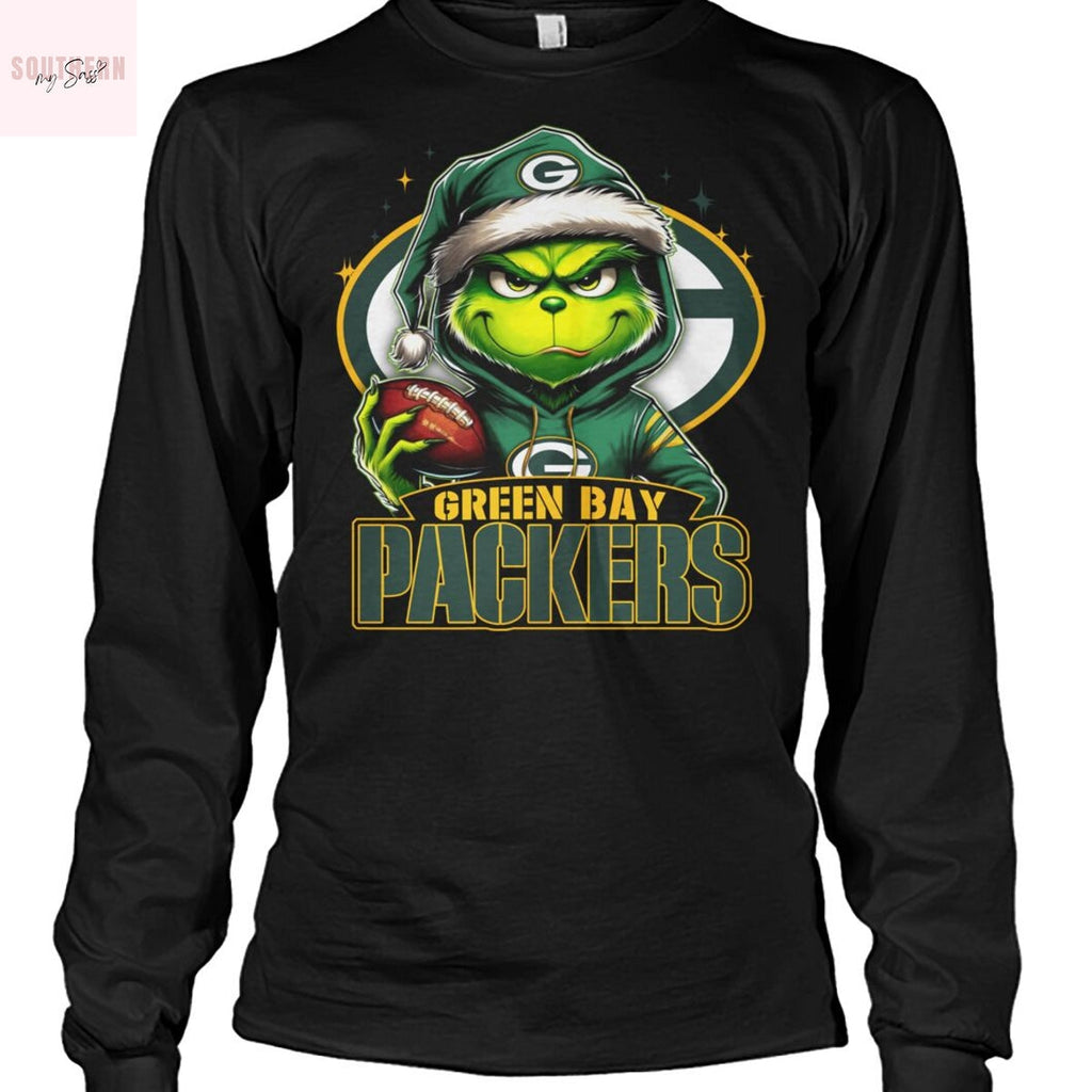 The Grinch Christmas x Green Bay Packers Unsiex T-Shirt
