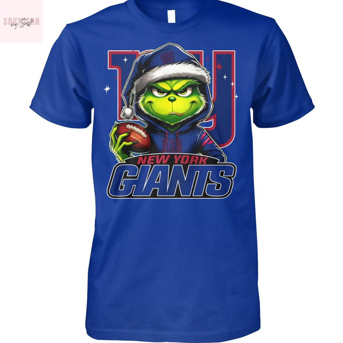 The Grinch Christmas x New York Giants Unsiex T-Shirt
