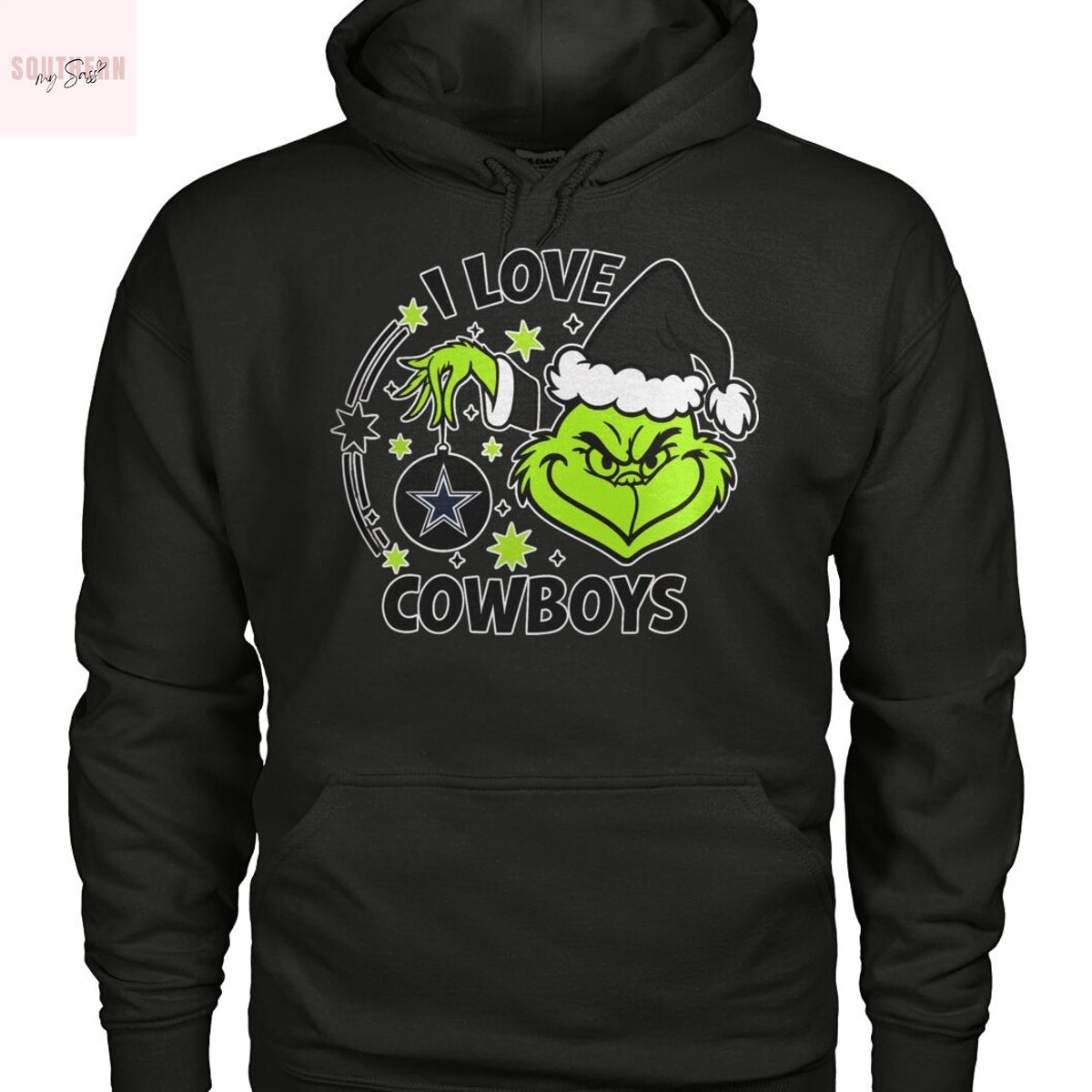 The Grinch I Love Dallas Cowboys Unisex T-Shirt