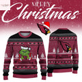 The Grinch Love Arizona Cardinals Ugly Christmas Sweater