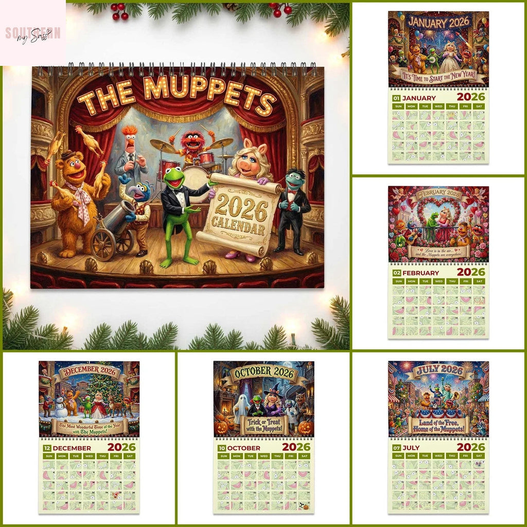 The Muppets 2026 Wall Calendar