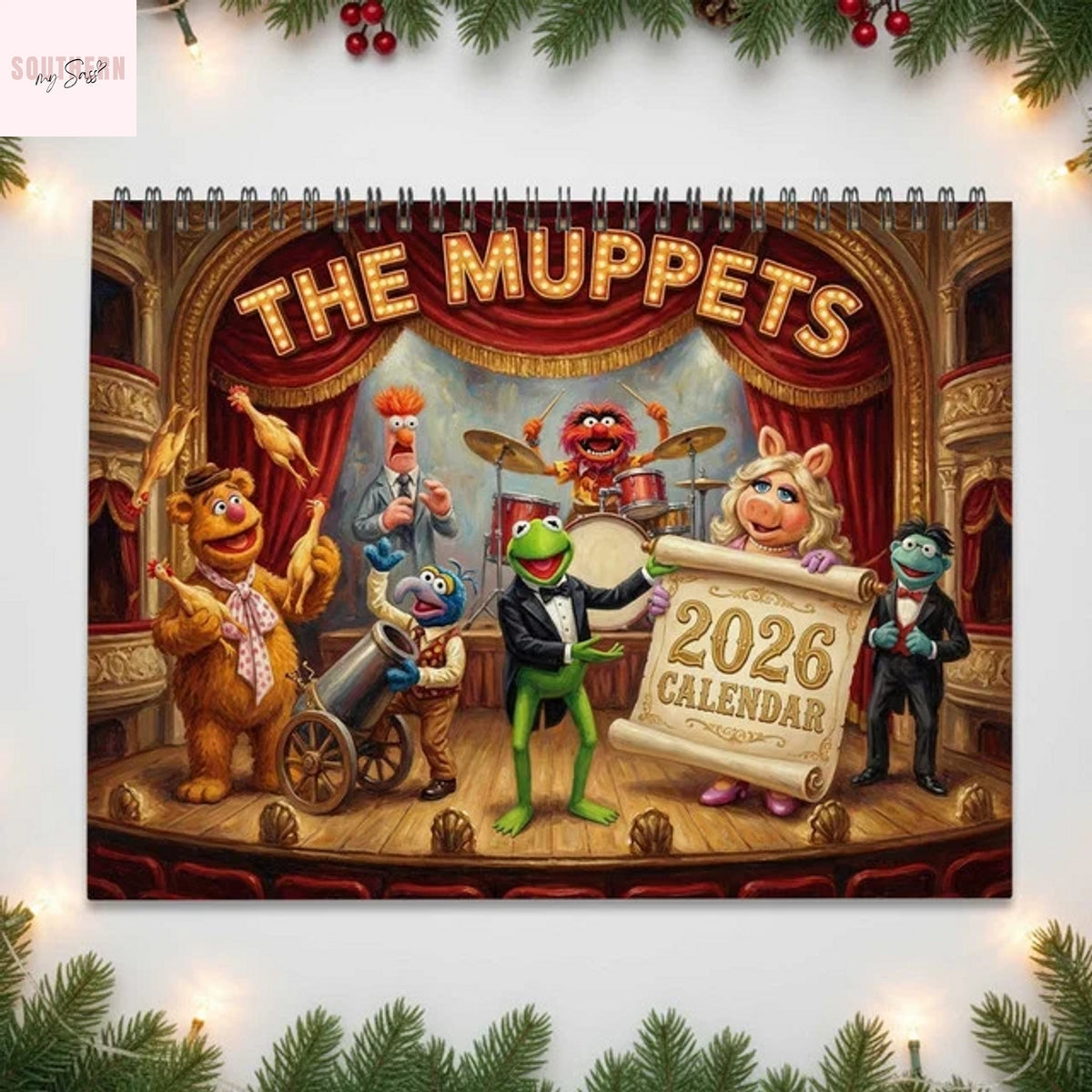 The Muppets 2026 Wall Calendar