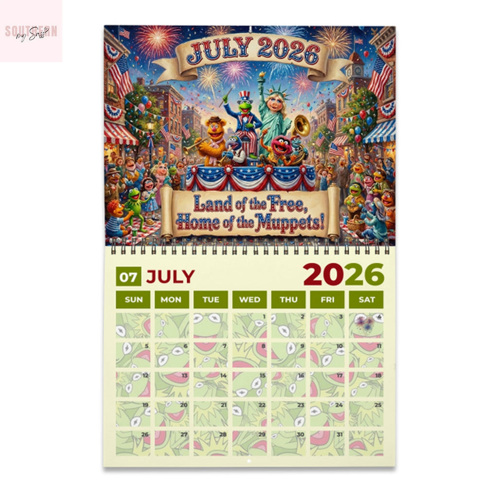 The Muppets 2026 Wall Calendar