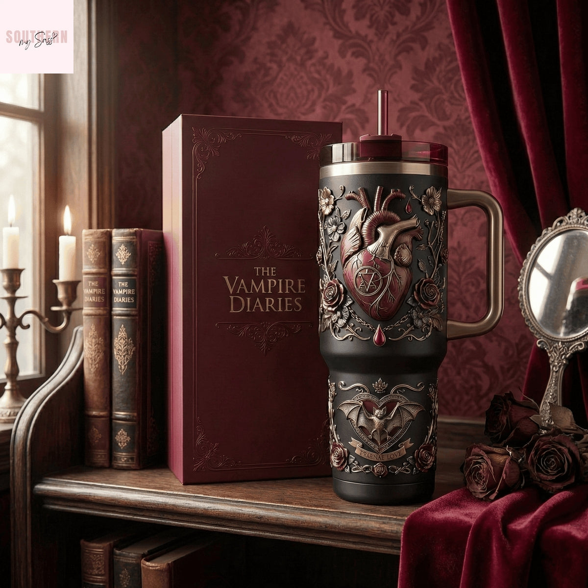 The Vampire Diaries Tumbler