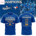 Toronto Blue Jays 2025 World Series Champions Signature 3D T-Shirt