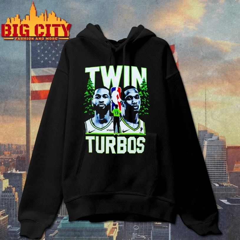 Minnesota Timberwolves Twin Tough NBA Graphic Shirt