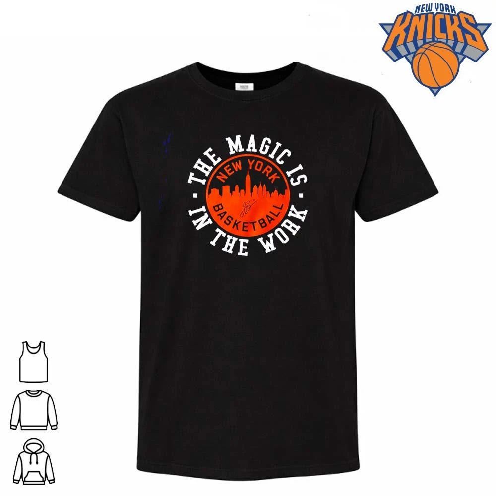The Magic Is In The Work New York Basketball Skyline NBA Finals 2026 Shirt