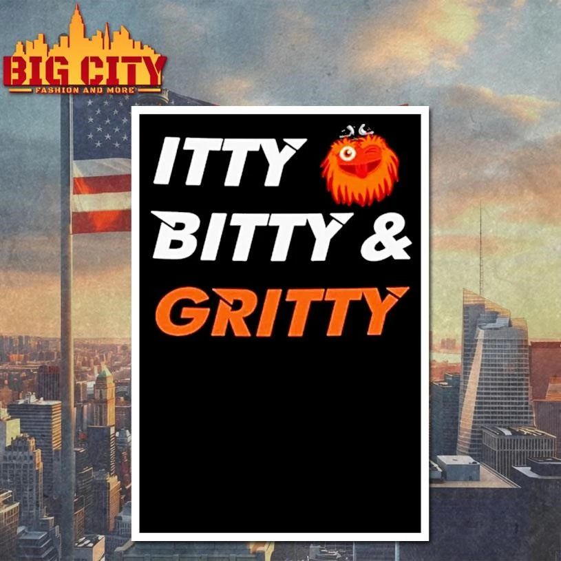Itty Bitty Gritty Philadelphia Flyers Hockey Shirt