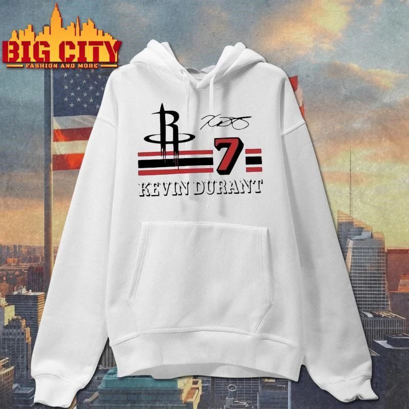 Kevin Durant 7 Houston Rockets 2026 NBA Playoff Signature Shirt