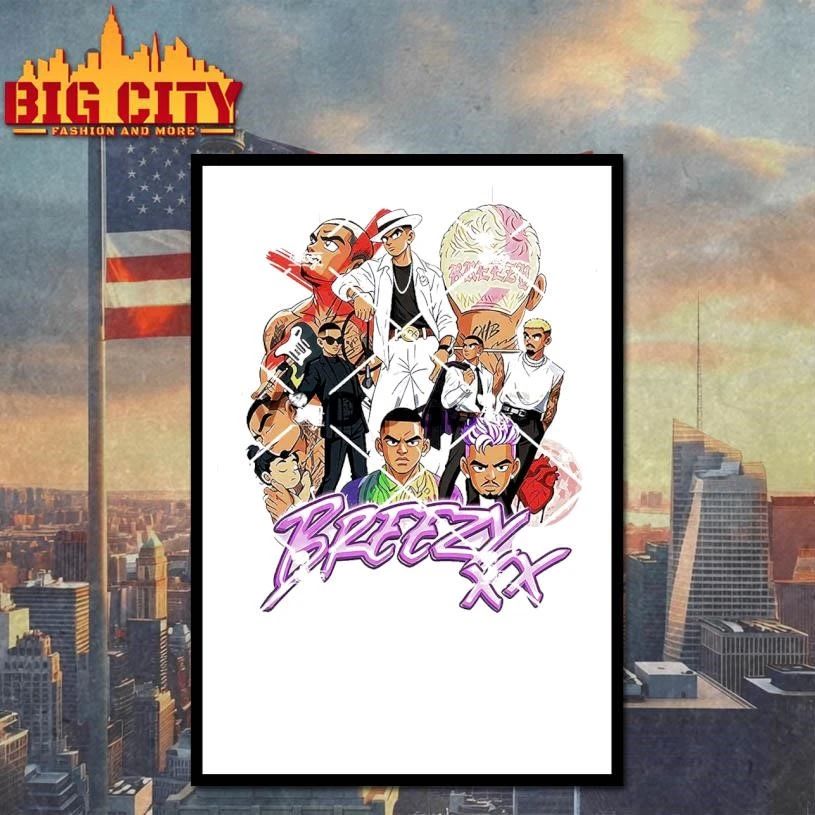 Chris Brown Anime Shirt