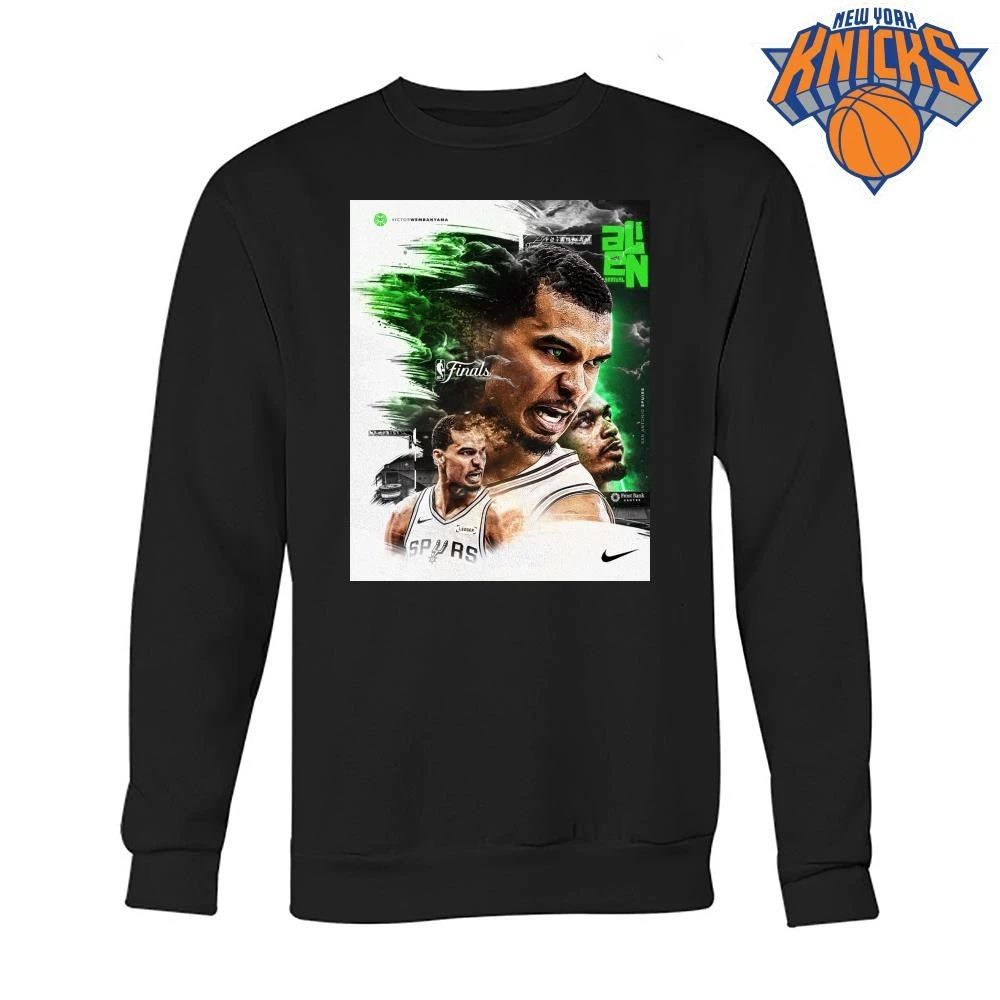 Victor Wembanyama The Alien San Antonio Spurs NBA Finals 2026 Game 1 Graphic T Shirt
