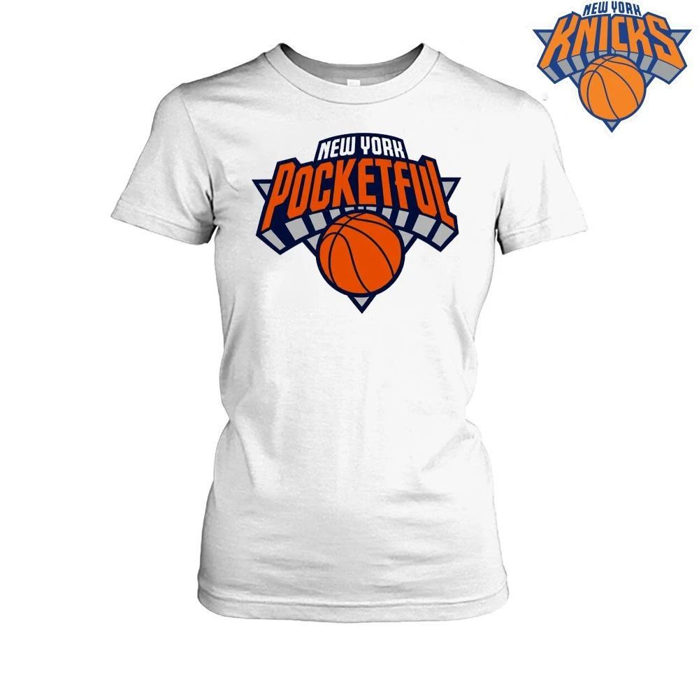 New York Pocketful Basketball team typography logo parody NBA Finals 2026 Shirt