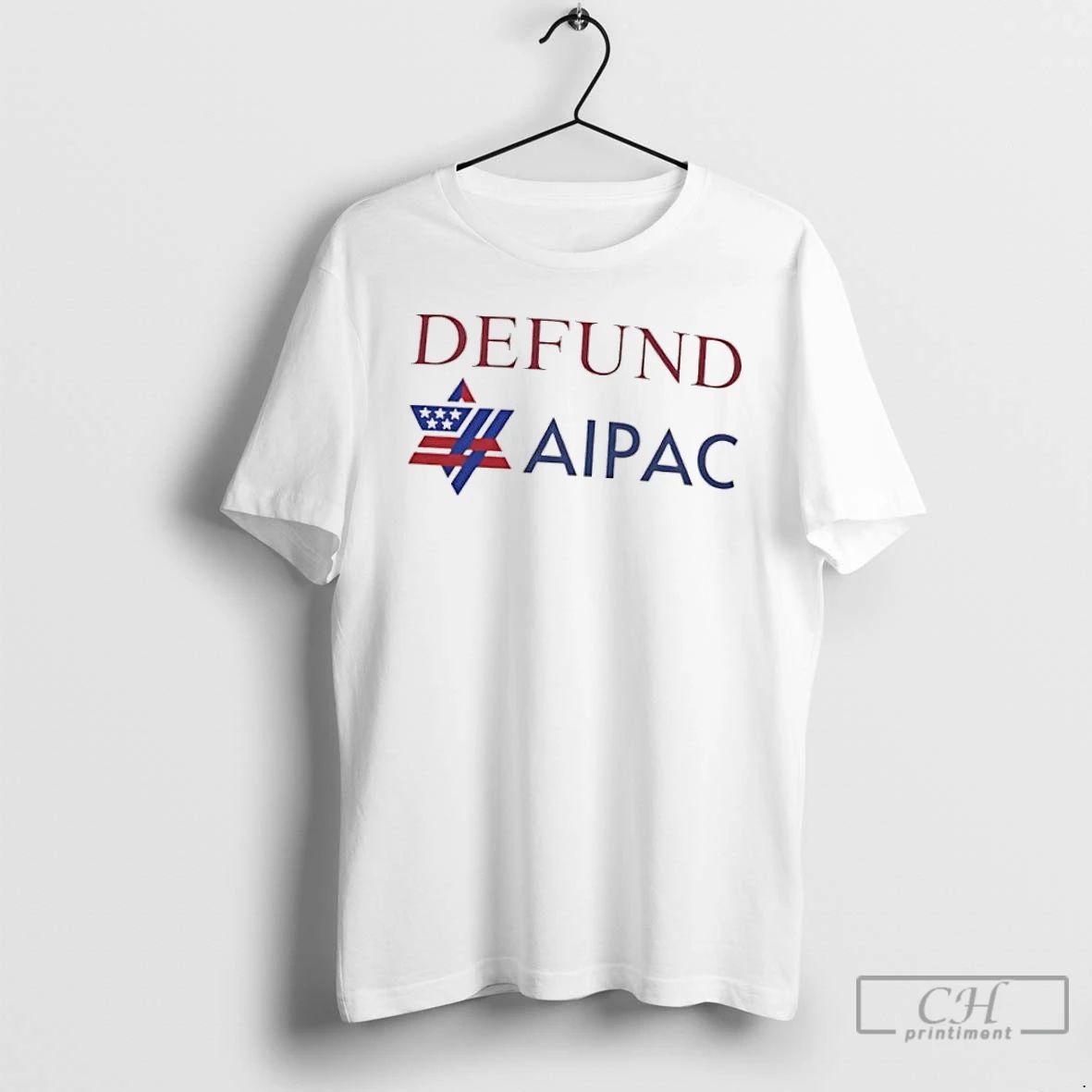 Classic Defund Aipac Logo T Shirts