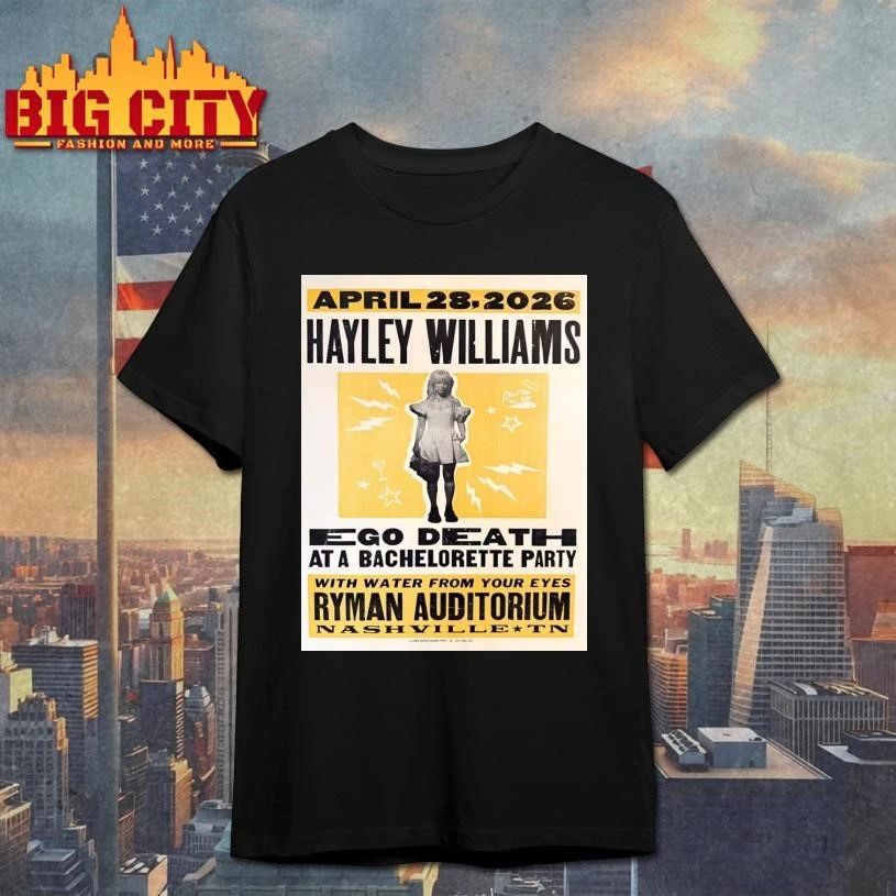 Halley Williams Nashville Tennessee 2026 Night 3 Venue Poster Shirt