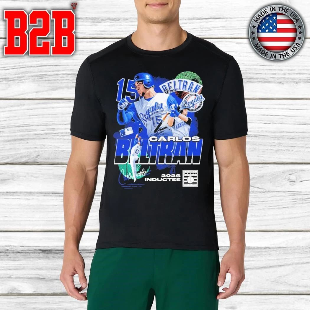 Carlos Beltran 2026 Inductee Shirt