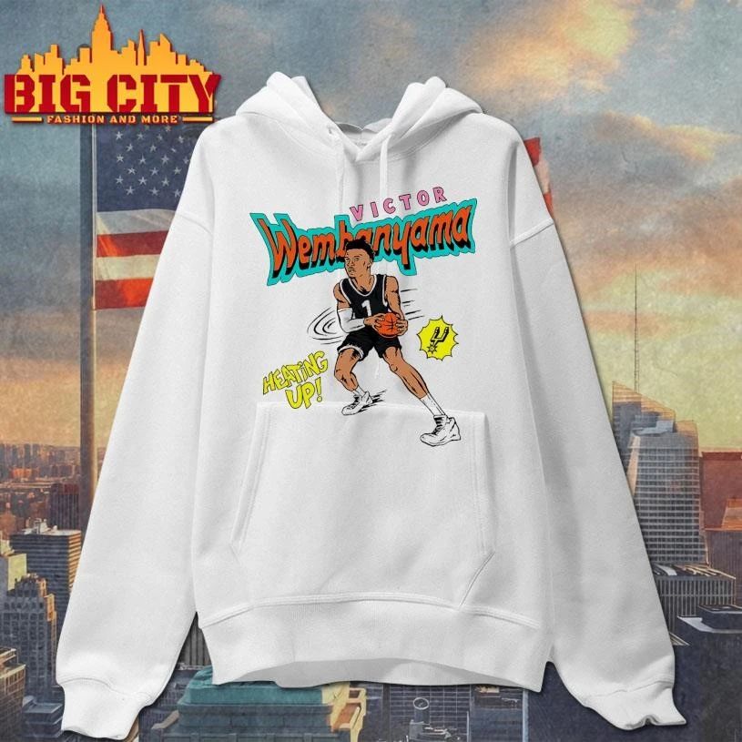 Victor Wembanyama San Antonio Spurs Homage Comic Book Shirt