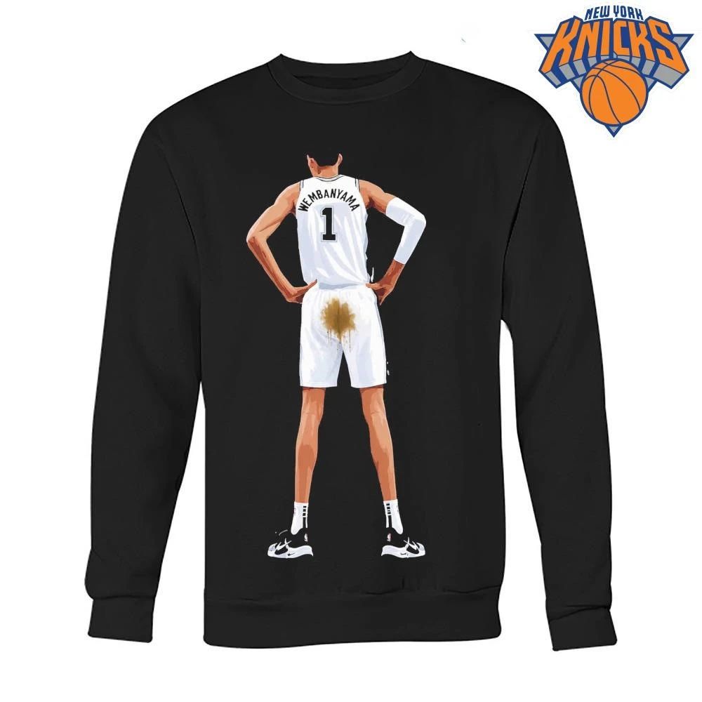 San Antonio Spurs Victor Wembanyama 1 Poop Stain Meme Graphic NBA Finals 2026 Shirt
