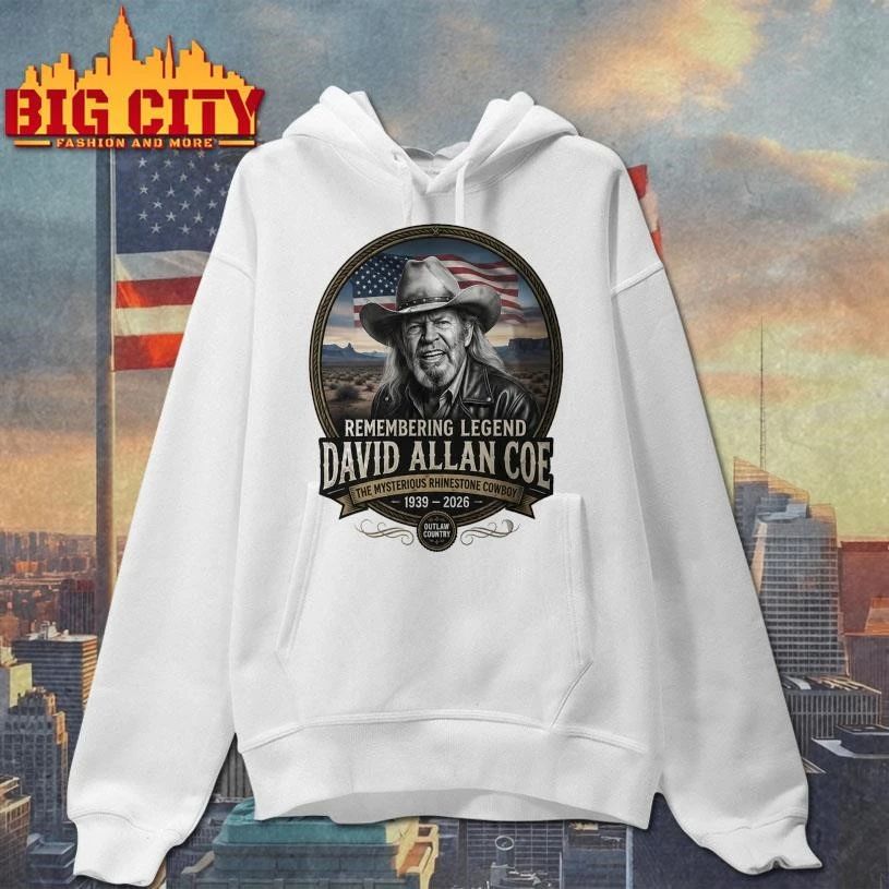 Original David Allan Coe Remembering Legend Memorial Graphic Shirt