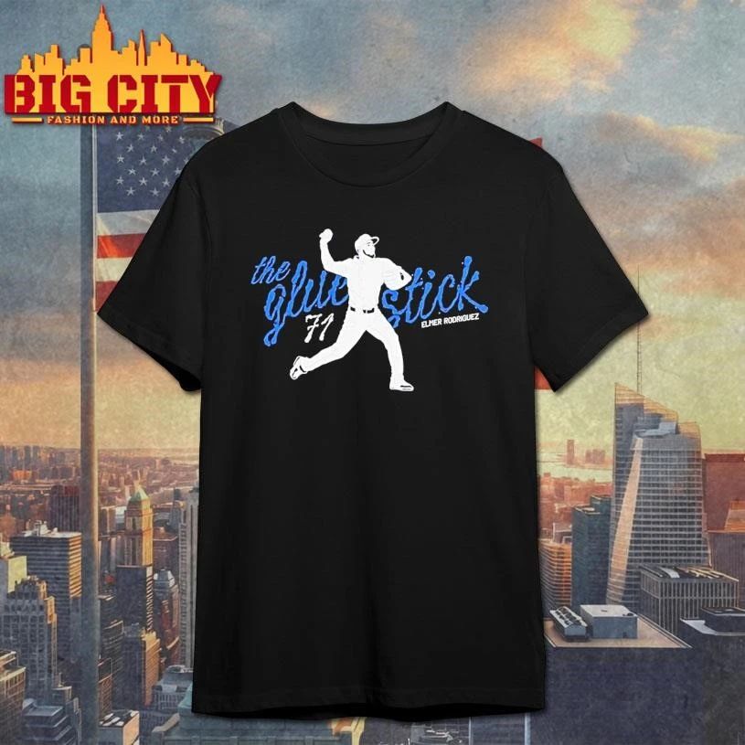 Awesome The Glue Stick Elmer Rodriguez 71 New York Yankees Shirt