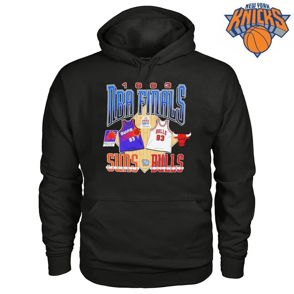 Chicago Bulls vs Phoenix Suns 1993 NBA Historic Finals Mitchell & Ness Vintage Shirt