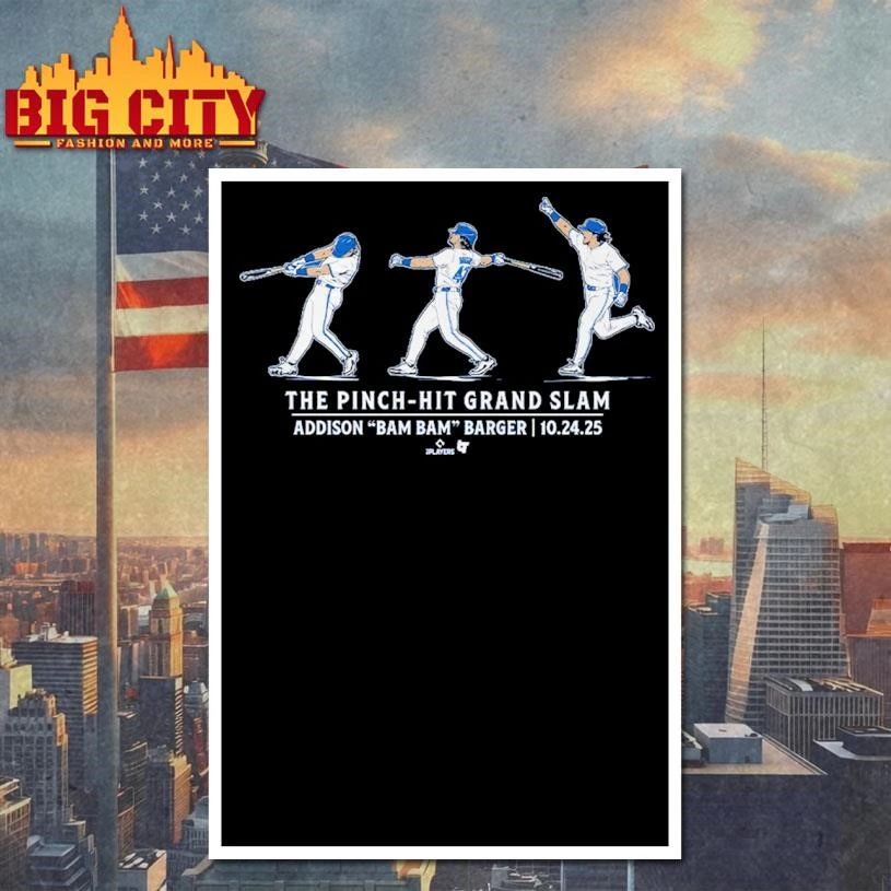 Addison Barger The Pinch-Hit Grand Slam Graphic Shirt