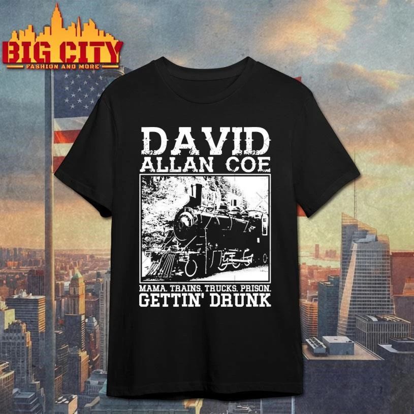 David Allan Coe getting drunk Essential Essential Shirt