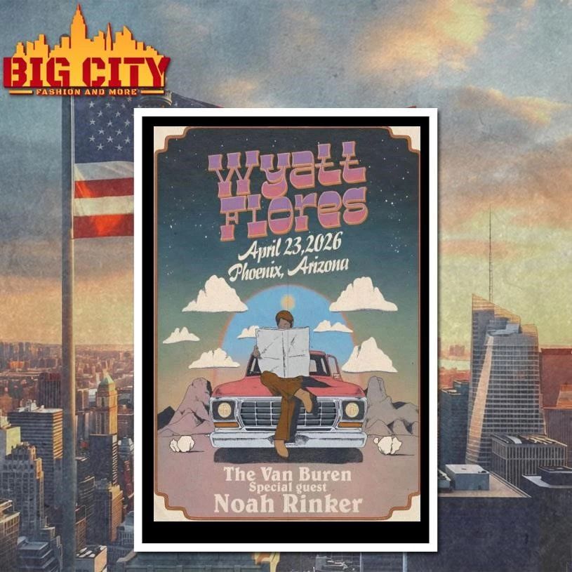 Wyatt Flores April 23 2026, Phoenix AZ Poster Shirt